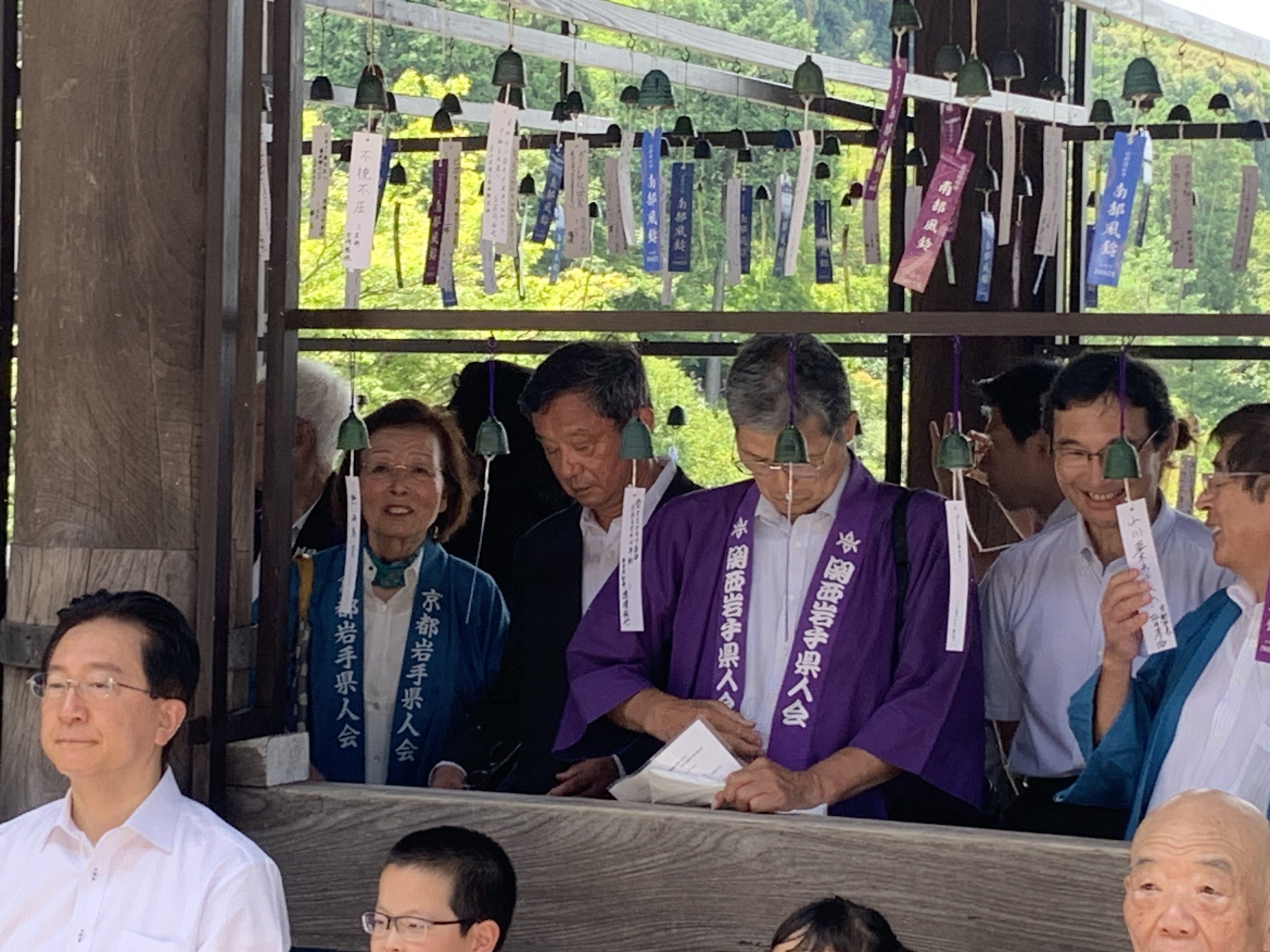 「京都清水寺で南部風鈴を愛でる会」の式典に出席をされました『関西奥州の会』鈴木会長より寄稿がありましたので紹介をいたします。📖